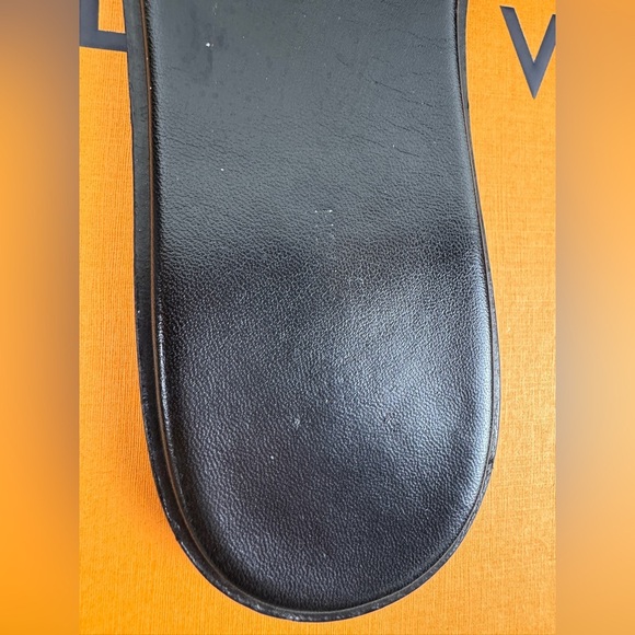 Louis Vuitton Brown Canvas Love Logo Slide Flats Size 37 - Picture 9 of 12